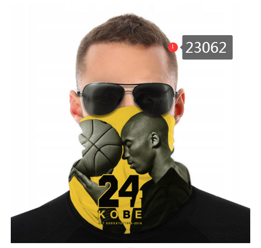 NBA 2021 Los Angeles Lakers #24 kobe bryant 23062 Dust mask with filter
